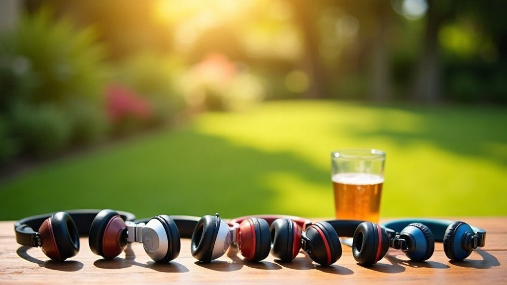 enjoyable mowing headphone options