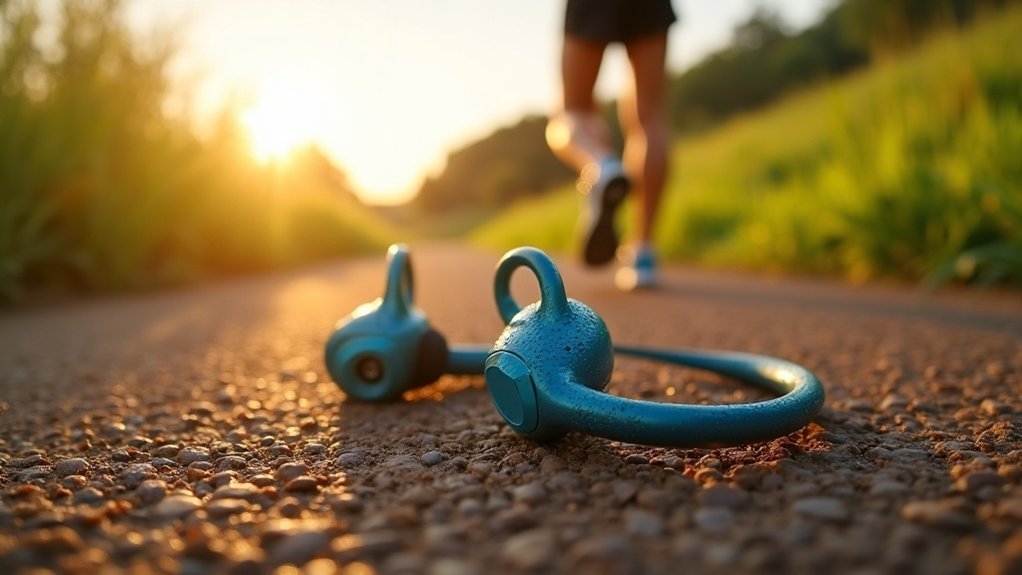 secure running headphones selection