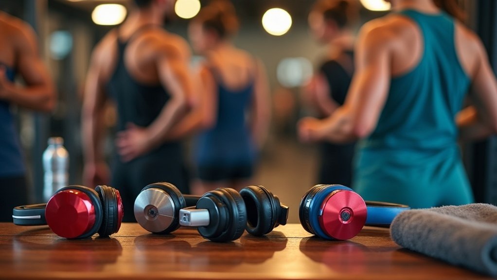 sweat resistant workout headphones